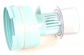 Saeco Vacuum Cleaner Filter - 642001007268 Vortex Finder Assembly Lt Slate P