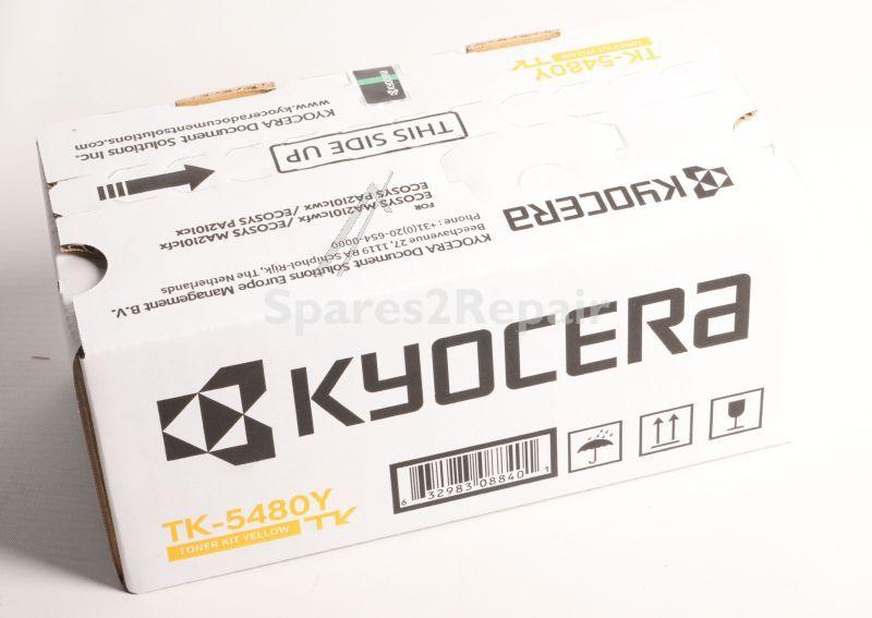 Kyocera Toner Cartridge - Tk-5480y 1t0c22anl0 Toner Cartridge Yellow 1 25k