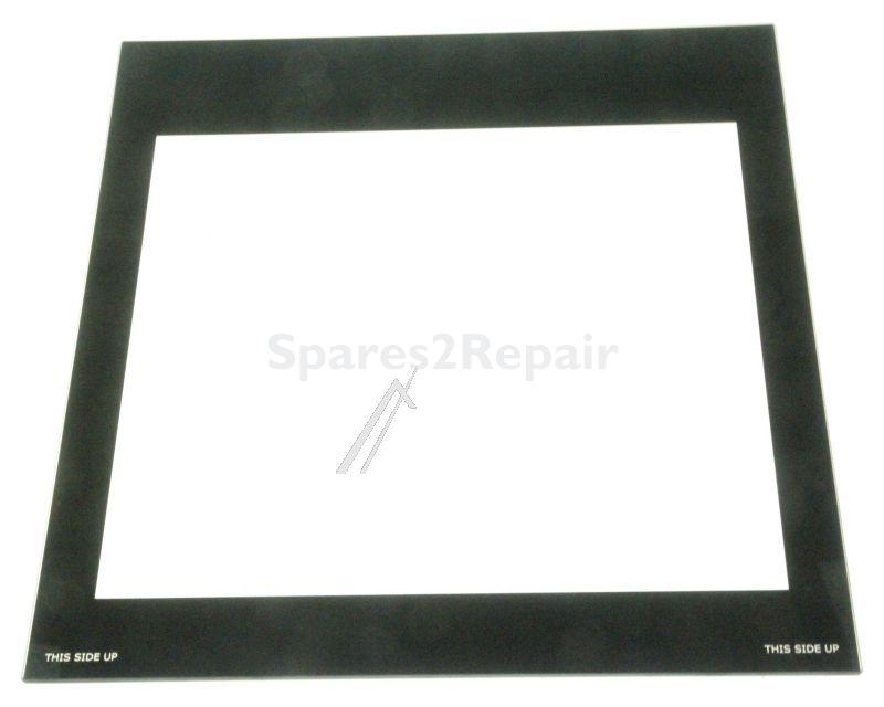 Oven inner Door Glass - 47003875 Inner Glass(profile Door 56 low-e blac [Vestel]