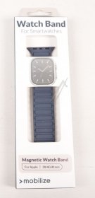 Mobilize Wristbands For Smartwatch - 81663 Mobilize Silicone Band - Magnetic - For Apple 38-40-41mm - Blue