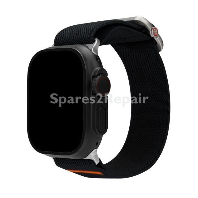 Mobilize Wristbands For Smartwatch - 81684 Trail Loop Strap Made Of - Elastic - For Apple Watch 42-44-45-49mm - Black
