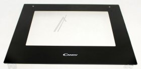 Oven outer Door - 49029326 Oven Door Glass [Candy Hoover]