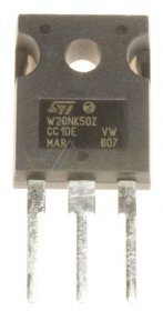 Stmicroelectronics Transistors - W20nk50z Stw20nk50z N-channel Mosfet 500v 17a To-247