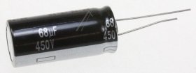 Panasonic 450v Radial Electrolytic 105 D - 68uf-450v Eeuee2w680 Elcap Radial Pan 105° 18x40mm -rohs-