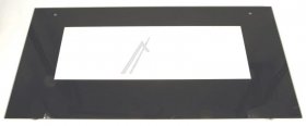 Glass Plate For Oven - 20815167 Outer Glass Assembly (96 black) [Vestel]