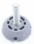 Foot - C00299752 482000013075 Foot - Adjustable M10x40 Gray [Whirlpool Indesit]