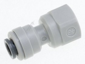 John Guest Hose Coupling For Drinking Water Systems - Pi451222s Female Adaptor - Push Fit X Nptf