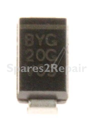 Vishay Smd Diode - 400v-1,5a Smd-avalanche Diode, Ultrafast 75ns, Do-214ac - Sma