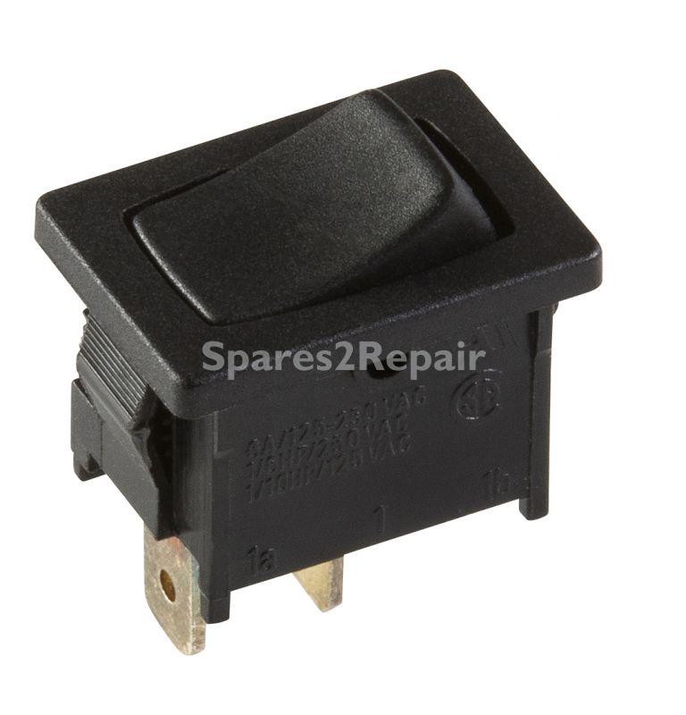 InterbÄr Rocker Switch - Rocker Switch Series 3633 Black-black