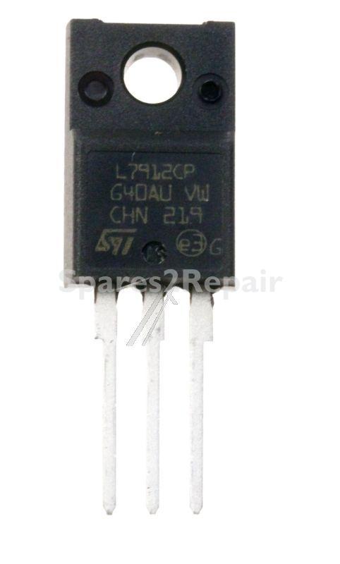 Stmicroelectronics Fixed Voltage Reg. Neg. - L7912cp Voltage Regulator -12v 7912 To220-fp-3