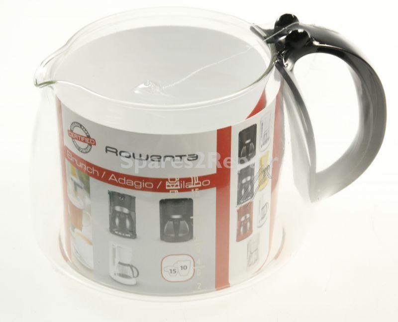 Coffee Pot - Zk310b Black Glass Jug W-o Lid [Groupe SEB]