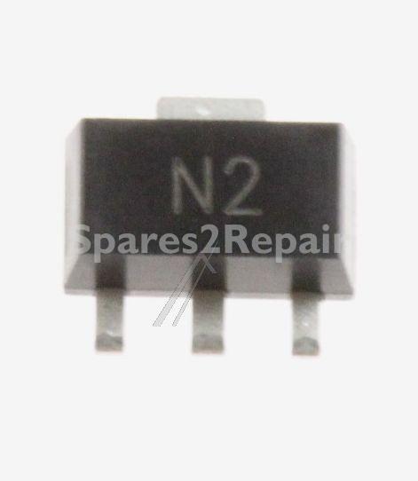 Zetex Smd Transistor - Transistor, Npn 40v Sot-89 Smd - N2