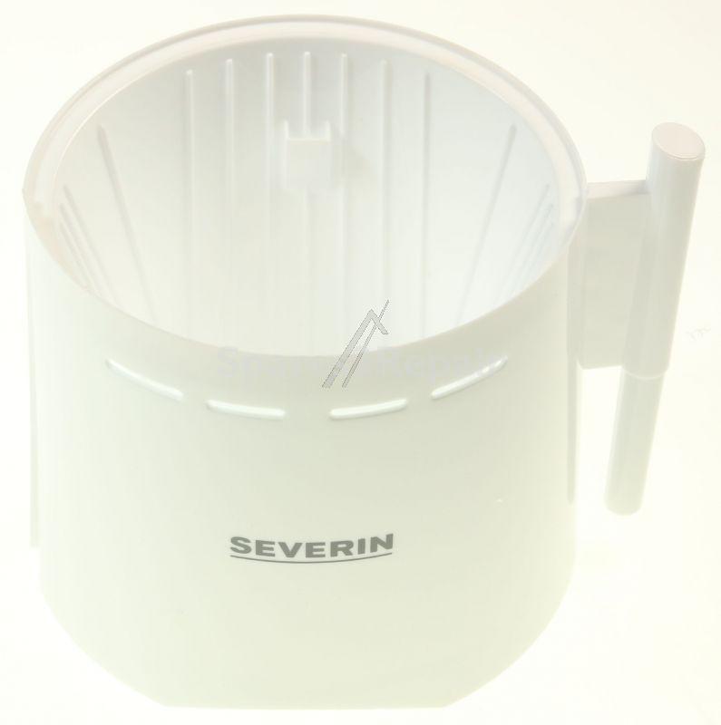 Severin Coffee Funnel - 8459048 Filter Rein-weiss Mit Bedruckung In Grau Tropfverschluss feder Und Dichtung