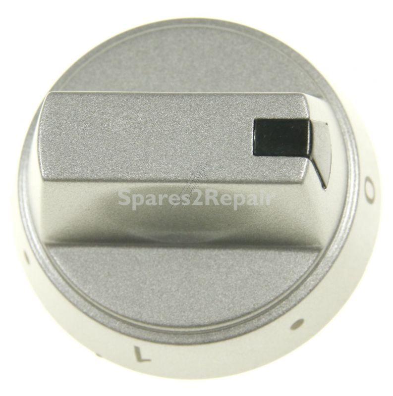 Control Knobs - 9070531 Knob E454 00-09 239 00 Silver [Amica]