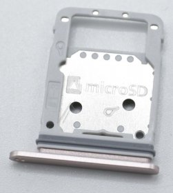 Samsung Sim card Holder - Gh98-44718c Sim Card Holder Galaxy Tab S6 (sm-t860) Brown-rose Blush