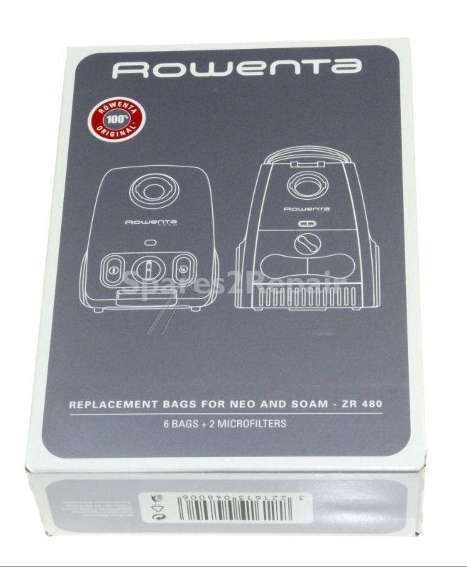 Vacuum Cleaner Bags - Zr480 Bag*6+filter*1 [Groupe SEB]