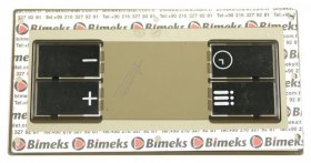Casing Cover - 250371093 C00864856 Good Timer Steel Cp Display Plastic [Arcelik]