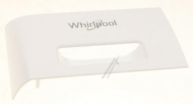 Detergent Dispenser Cover - C00634297 488000634297 Handle Drawer + Logo Whp [Whirlpool Indesit]