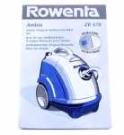 Vacuum Cleaner Bags - Zr470-rowenta Zr470 Bag*6+filter*1 [Groupe SEB]