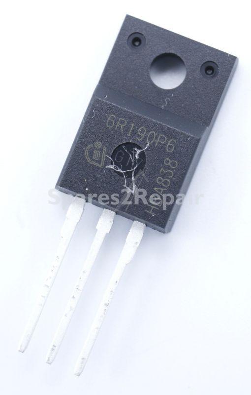 Infineon Mos Fet Transistor - 6r190p6 N-channel Mosfet 20,2a 600v To-220fp