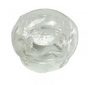 Glass Oven Lamp Cover - C00311267 481245028007 Lamp Screen Rear [Whirlpool Indesit]