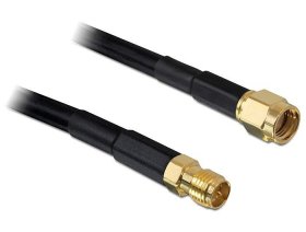 Delock Sma-cable - Antenna Cable Rp-sma Plug > Rp-sma Jack Cfd200 10 M Low Loss
