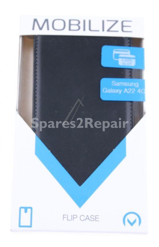 Mobilize Leather Bag Gsm - 27289 Mobilize Classic Gelly Flip Case Samsung Galaxy A22 4g Black