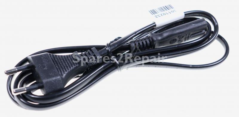 Vestel Eurocable With Double Sockets - 30110232 Pwrcord Safe Eu 1 5m 2x0 5w-plug Lbl Pkg