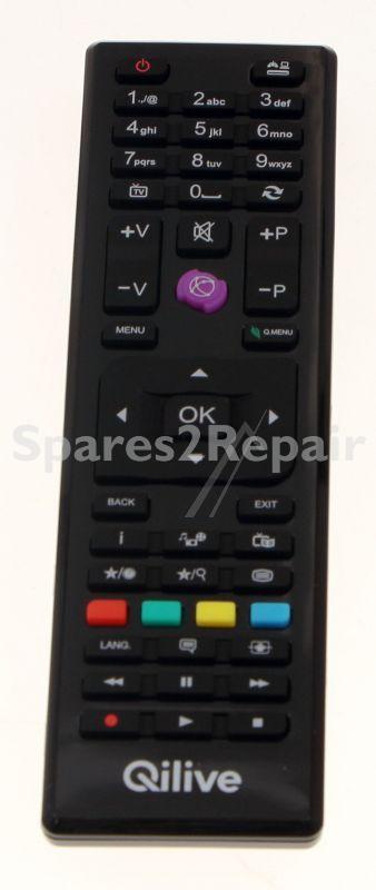 Vestel Ir-remote Control - R-c 4876 Suitable For Qilive (gray-s)(black-p)