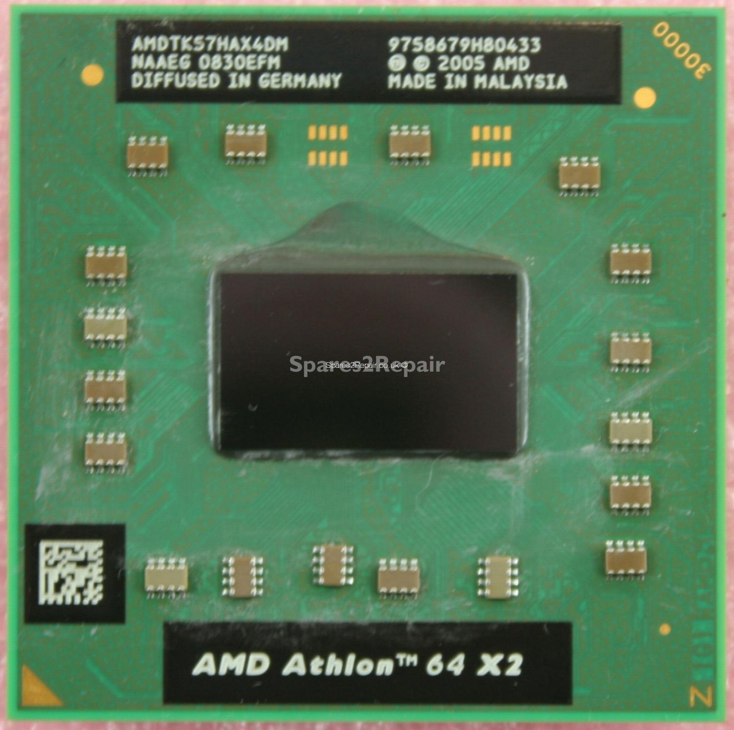 AMD Athlon 64 X2 TK-57 1.9Ghz 800Mhz 2x256KB CPU Socket S1 AMDTK57HAX4DM