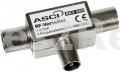 Asci Aerial Distributor 2-way - Bkv 660hq Bkv660hq, 2 Way Coaxial Splitter