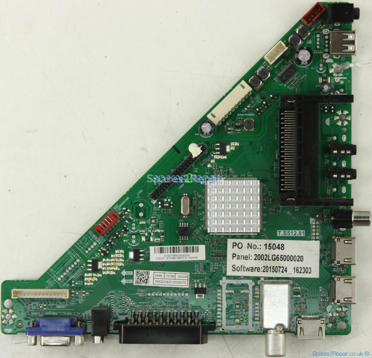 Baird TI6509DLEDBH - Main AV - A15073958 - 15048 - T.S512.81
