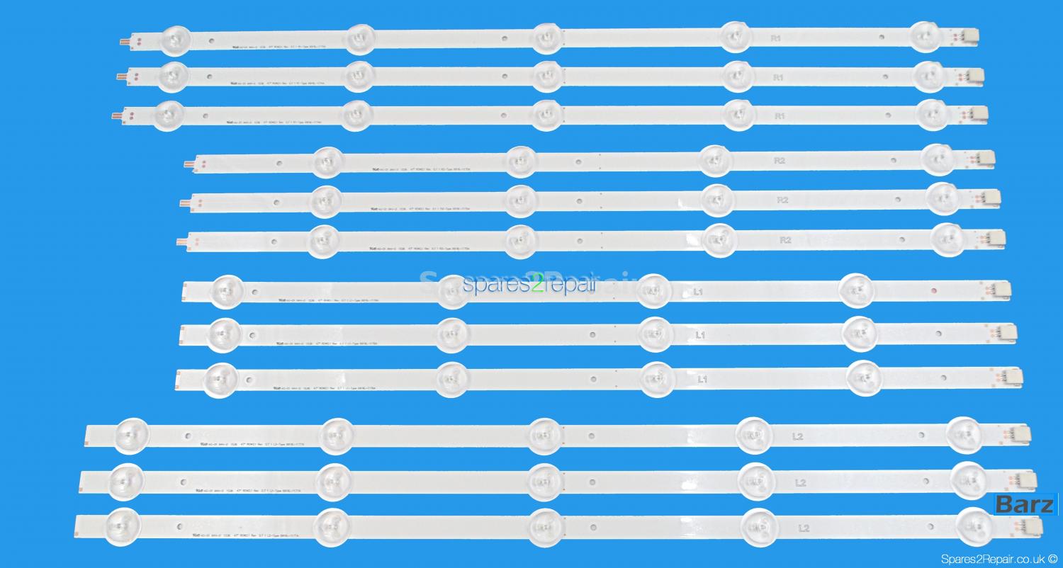 LG 47 inch Full LED Backlight Array - LC470DUE SF - 6916L-1176A - 6916L-1175A - 6916L-1176A - 6916L-1177A