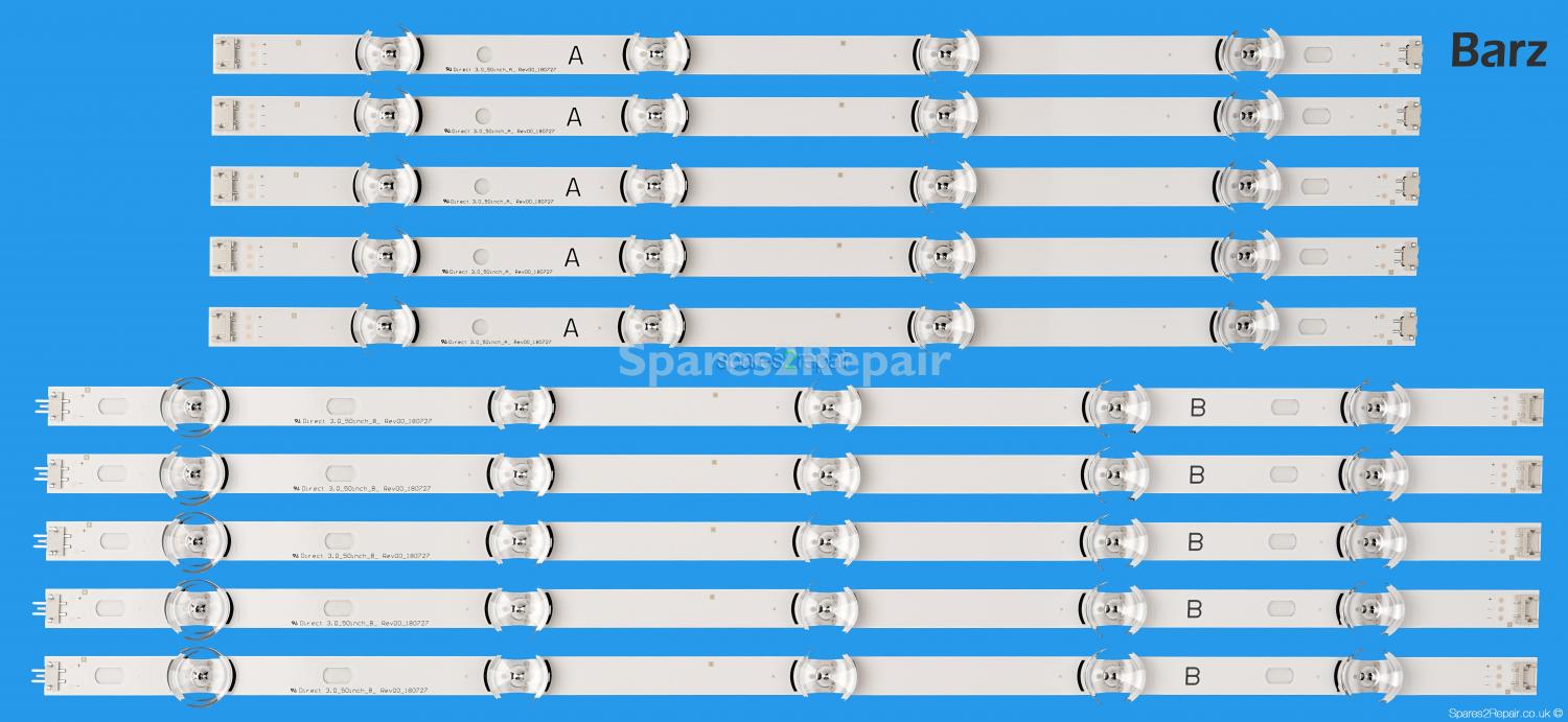 LG 50 inch Full LED Backlight Array - LC500DUE FG - LC500DUH FG - AGF78401301 - AGF78401401 - AGF78401501