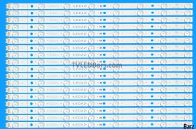LG LED Backlight Array LG AGM76149601 49" HC490DQB-SLUA1 SSC_SlimDRT_49SK85(36B)_S 18pcs