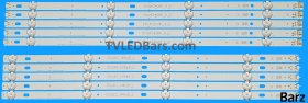 LG LED Backlight Array LG AGF78758101 AGF78738601 AGF78819201 AGF78758102 55" NC550DGG NC550DUE HC550DUN HC550DGG 10pcs