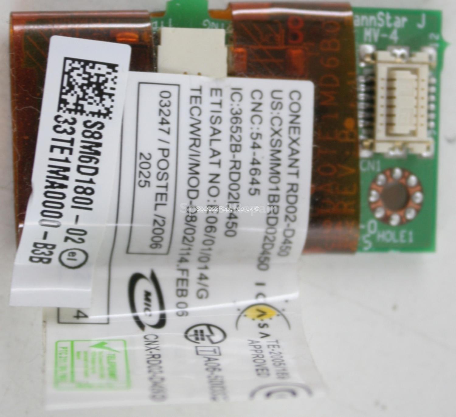 Conexant - Modem - RD02-D450 - REV:B - 1011-06-1675 - DA0TE1MD6B0