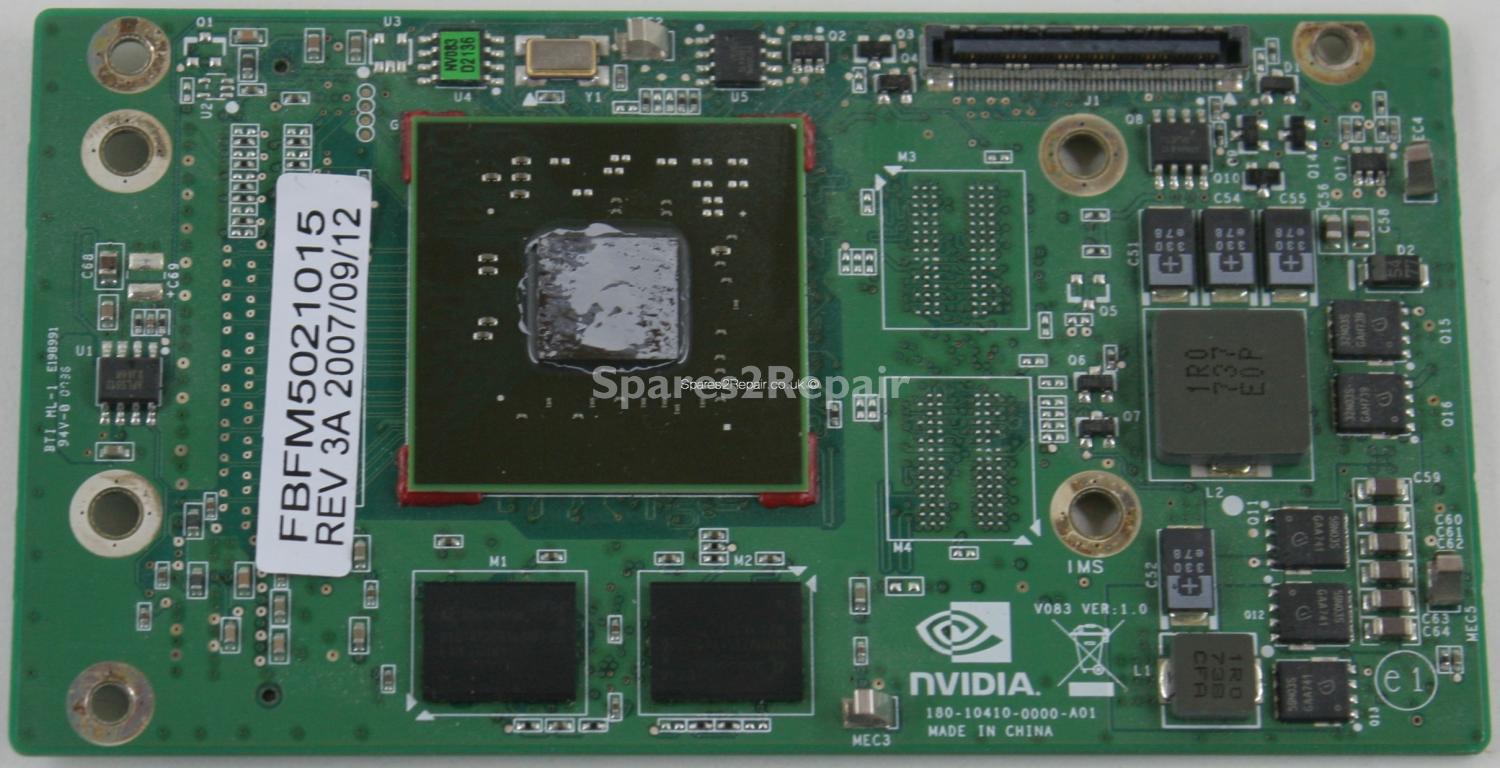 Dell Inspiron 1520 - Graphics Card - FBFM5021015 - REV 3A - 180-10410-0000-A01