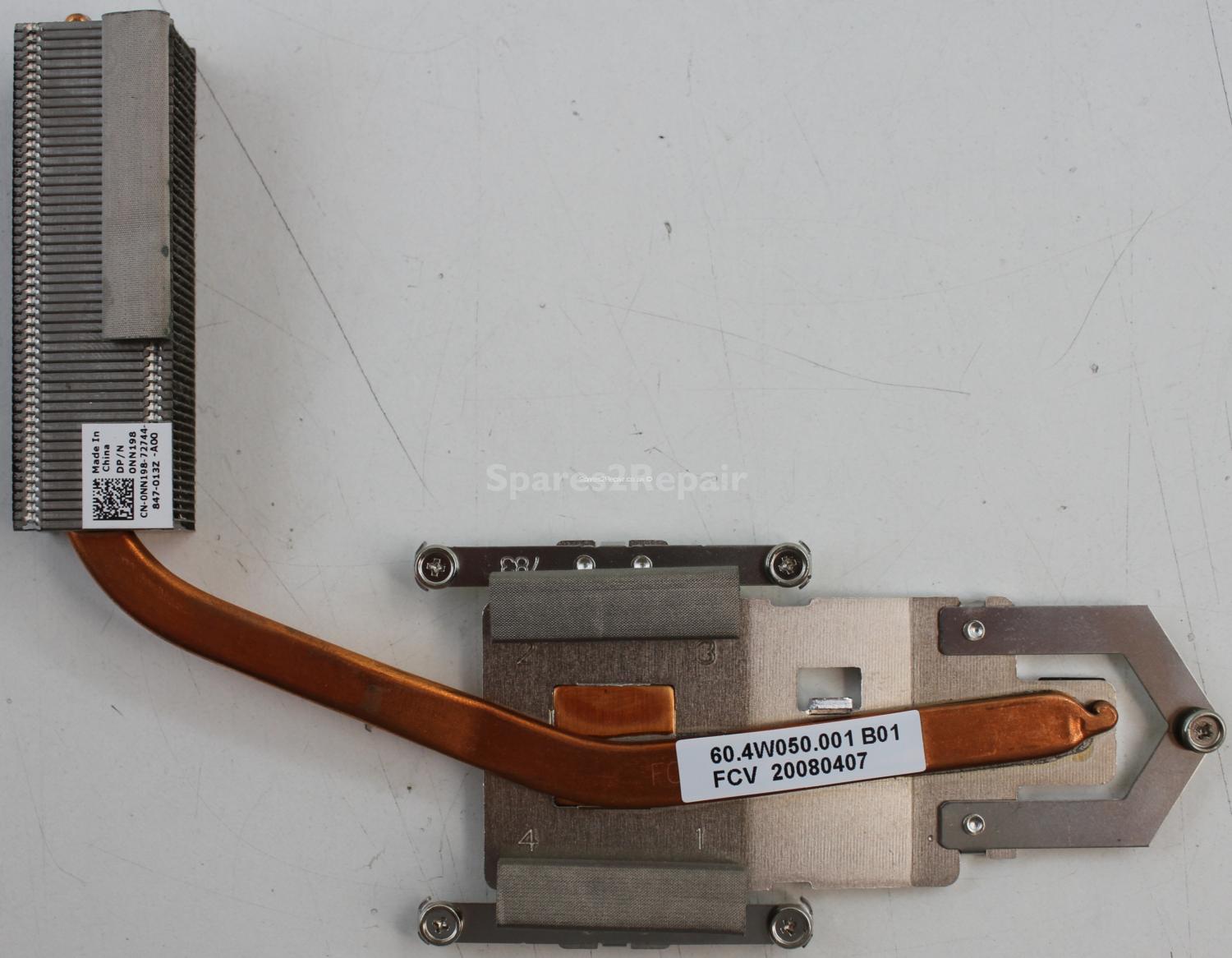 Dell Inspiron 1525 - Heatsink - 60.4W050.001 - B01