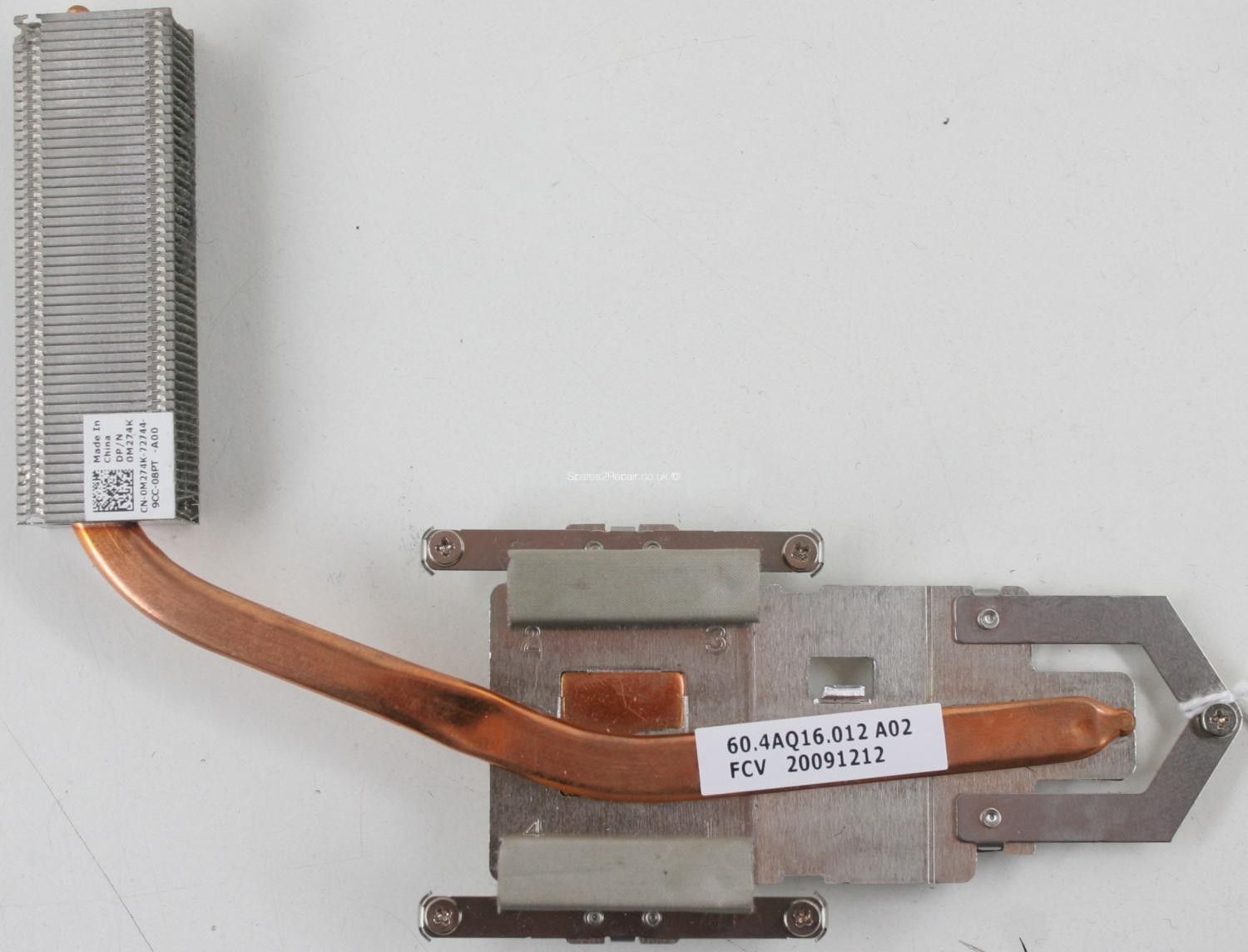 Dell Inspiron 1545 - Heatsink - 60.4AQ16.012 - A02