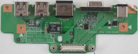Dell Inspiron 1750 - Charger Socket & USB/LAN/VGA Board - 48.4CN01.011