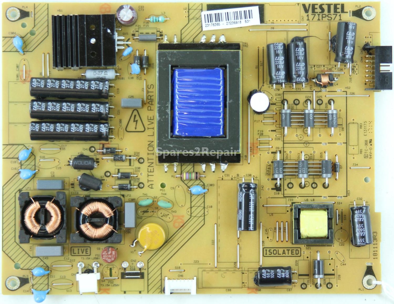 Digihome 32272SM - Power Supply - 23176365 - 17IPS71 - 181113R3