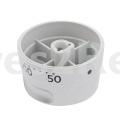 Control Knobs - 3550454163 Knob thermostat inox 0-275 [Electrolux Aeg]