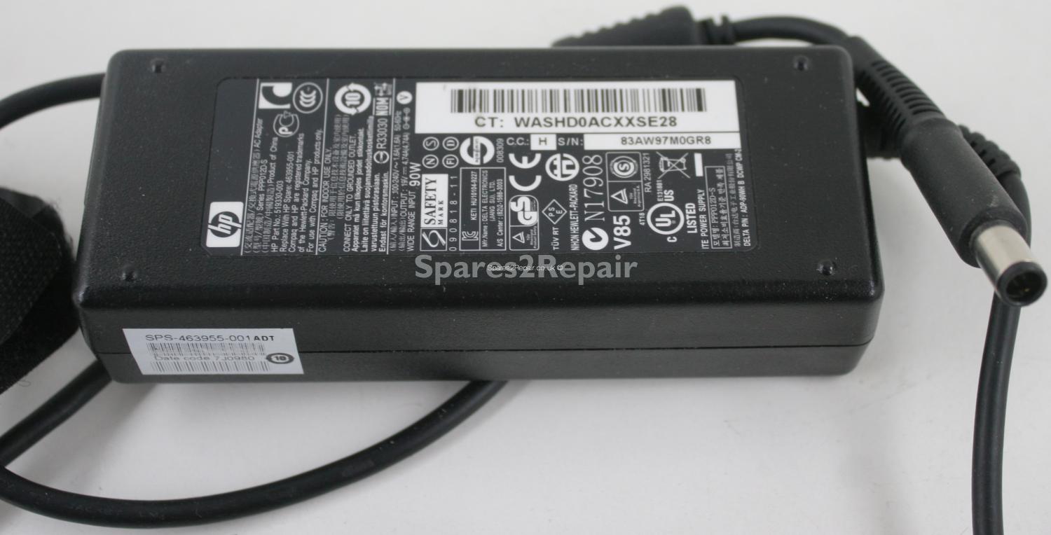 Hewlett Packard - Charger - PPP012D-S - 519330-003 - ADP-90WH B - 19v 4.74A (Original)