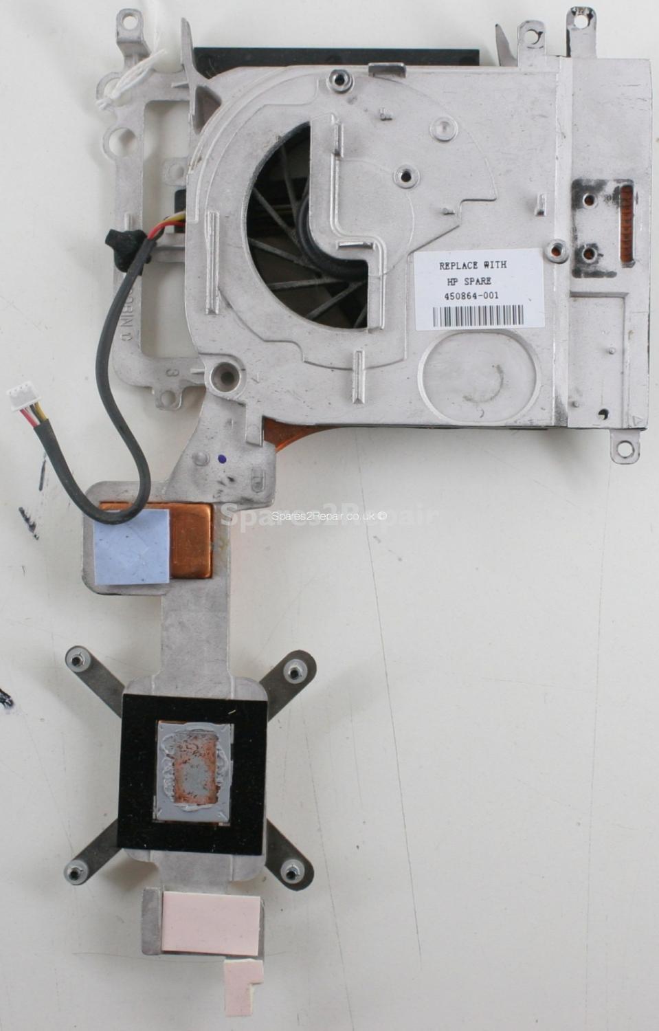 Hewlett Packard dv9657em - Heat Sink - RSI3DAT2TATP003B - 450864-001