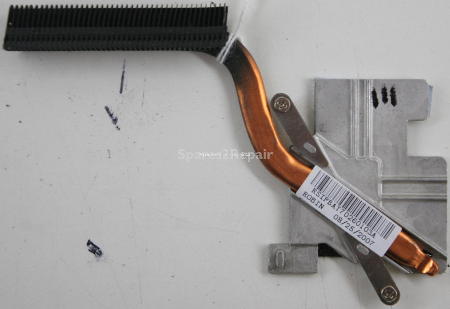 Hewlett Packard - dv9657em - Video Card Heat Sink - RSIFBAT70260103A