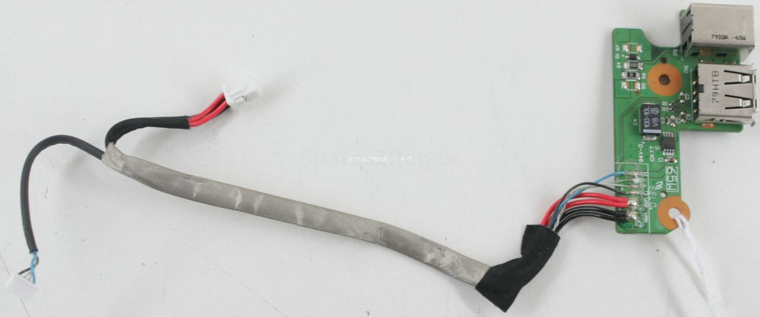 HP Pavilion dv6500 - Charger Socket & USB Board - DDAT8APB2003807
