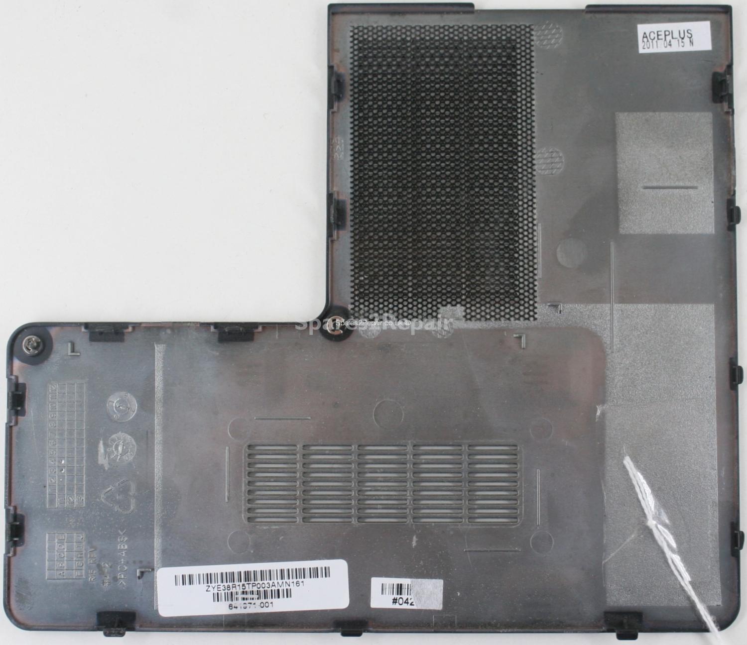 HP Pavilion G6-1095sa - Base Cover - 641971-001