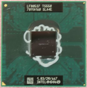 Intel Core 2 Duo Mobile T5550 1.83GHz 2M 667MHz Socket P CPU SLA4E