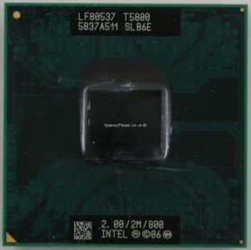 Intel Core 2 Duo Mobile T5800 2.00GHz 2M 800MHz Socket P CPU SLB6E